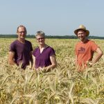 Famille Aribaud Ferme de la pharmacie Ferolles - Loiret Le 28 juin 2019